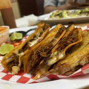 Birria Tacos plate 5 stars