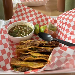 Birria Tacos plate