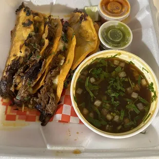 Birria tacos