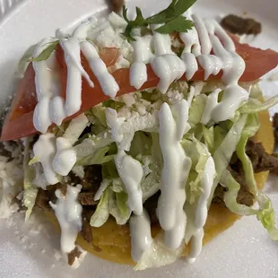 Sopes Plate