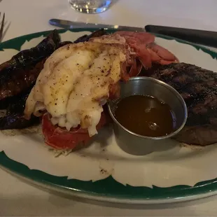 a plate of food