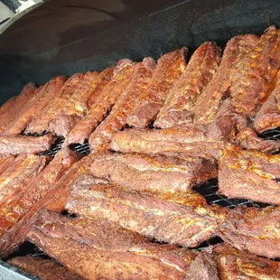 ribs, food, bbq ribs