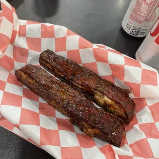 Ribs by the bone.