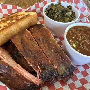 6 ribs dinner