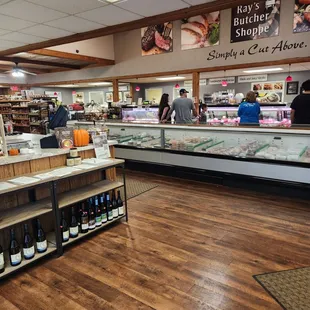 customers at the counter