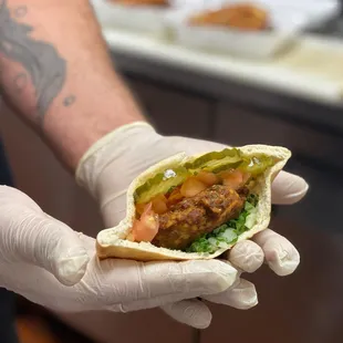Persian cutlets ever Monday and Tuesday! Great ethnic sandwiches