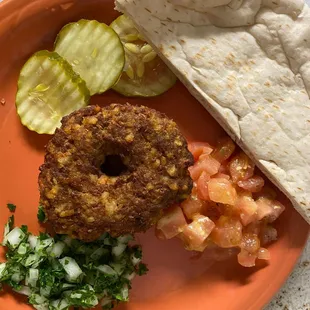 These Persian cutlets are made with ground beef, potato and onions: and fried. They are amazing!