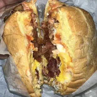 This is the Bacon Egg and Cheese