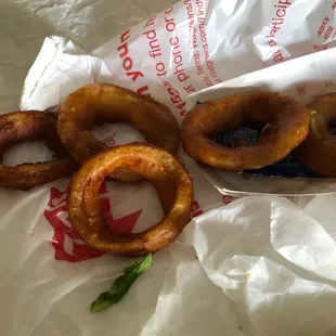 Gross! Not crispy soaked in grease. Very disappointed!