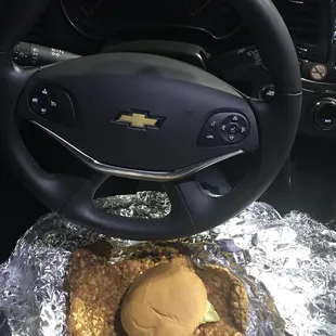 Tenderloin about as big as the steering wheel!