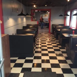 sushi and sashimi, interior