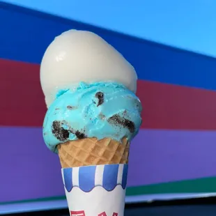 That's a small...cookie Monster &amp; lemon sorbet