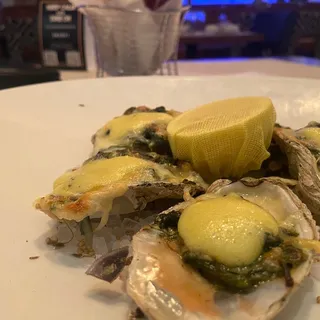 Dinner Oysters Rockefeller