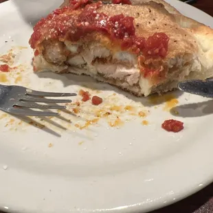 Chicken Parmesan Calzone