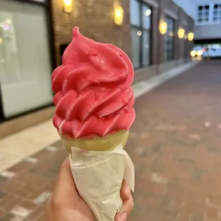 Cotton Candy Dip Cone