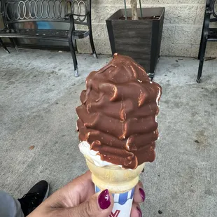 Chocolate Dipped Cone