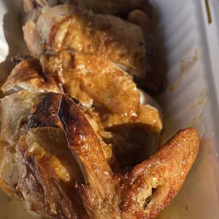 Half of chicken