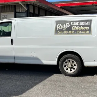 The Van that transports the kitchen