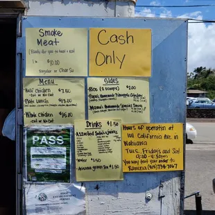 Menu and order ahead by phone info