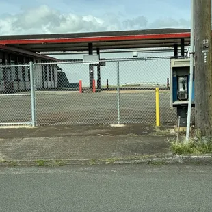 Abandoned gas station