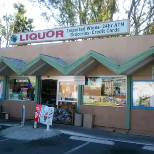 a liquor store
