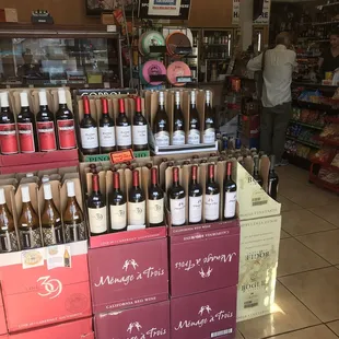 So much wine to choose from