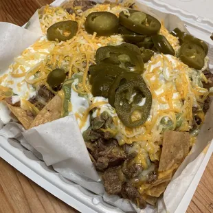 Carne Asada Nachos