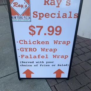 New Ray&apos;s special price