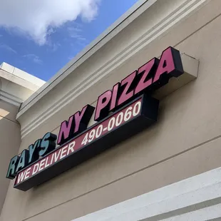 the front of the restaurant