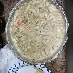 Shrimp Alfredo