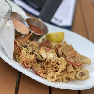 Crispy Point Judith Calamari