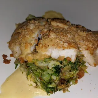 Horseradish Crusted Black Grouper