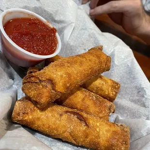 Pizza logs