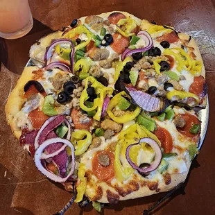 Combo, 10incher, with out &apos;shrooms.