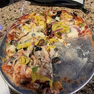 Veggie pizza