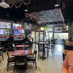 Bar and seating