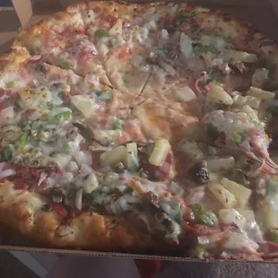 The pizza I got  First time ordering
