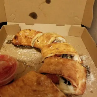 a pizza in a box