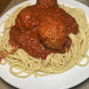 Spaghetti and Meatballs