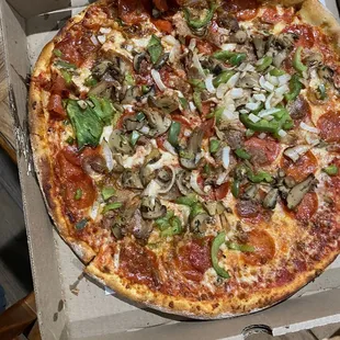 pizza, food