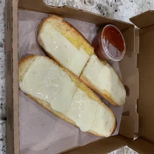 &quot;cheesy garlic bread&quot;