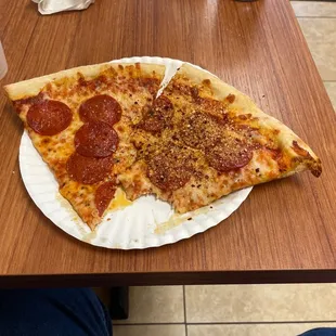 Pepperoni pizza