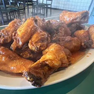 Hot Flavored Chicken Wings, Extra crispy!