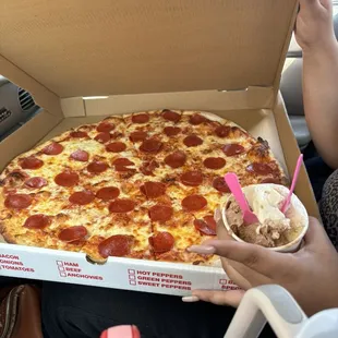 pizza, food