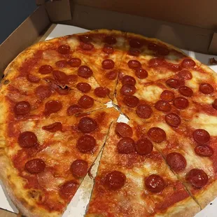 NY Style Pepperoni with Fresh Mozzarella