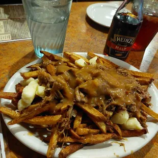This one serving of poutine was very filling for Hubby and I. This is probably amazing when you're drunk.