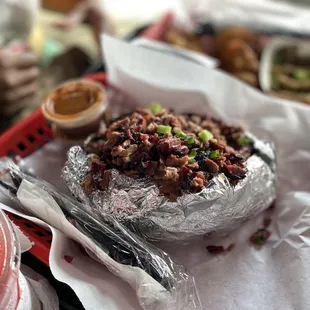 Brisket Baked Potato was fire