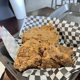 Fried pork chops