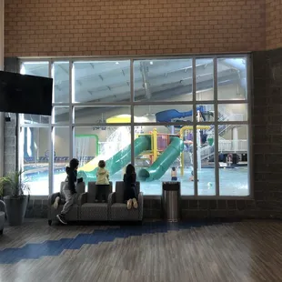 Main lobby area when you walk in.