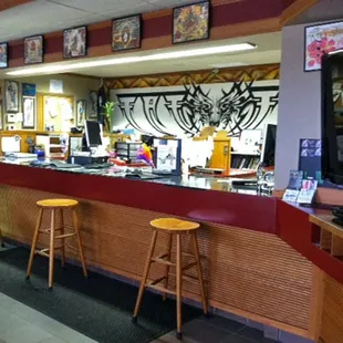 Drawing stations to work with clients